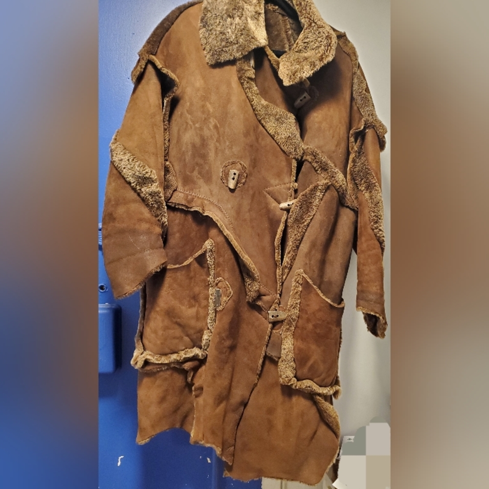 Loringhoven Lambkin Coat Scrap Style Size M